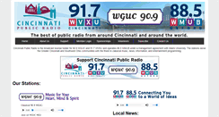 Desktop Screenshot of cinradio.com