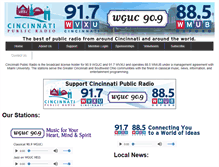 Tablet Screenshot of cinradio.com