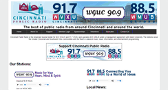Desktop Screenshot of cinradio.org